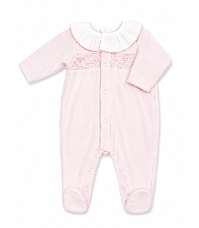 Pijama Smock Volante Suspiro - Suave y Cómodo