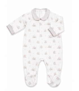 Pijama de Mujer "Arroyo" Cuello - Suave y Cómodo