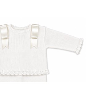 CJTO. 2P JERSEY POLAINA "IVORY"