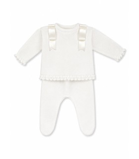 CJTO. 2P JERSEY POLAINA "IVORY"