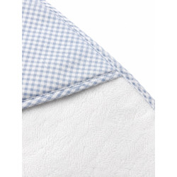 CAPA DE BAÑO + BABERO "VICHY"
