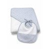 CAPA DE BAÑO + BABERO "VICHY"