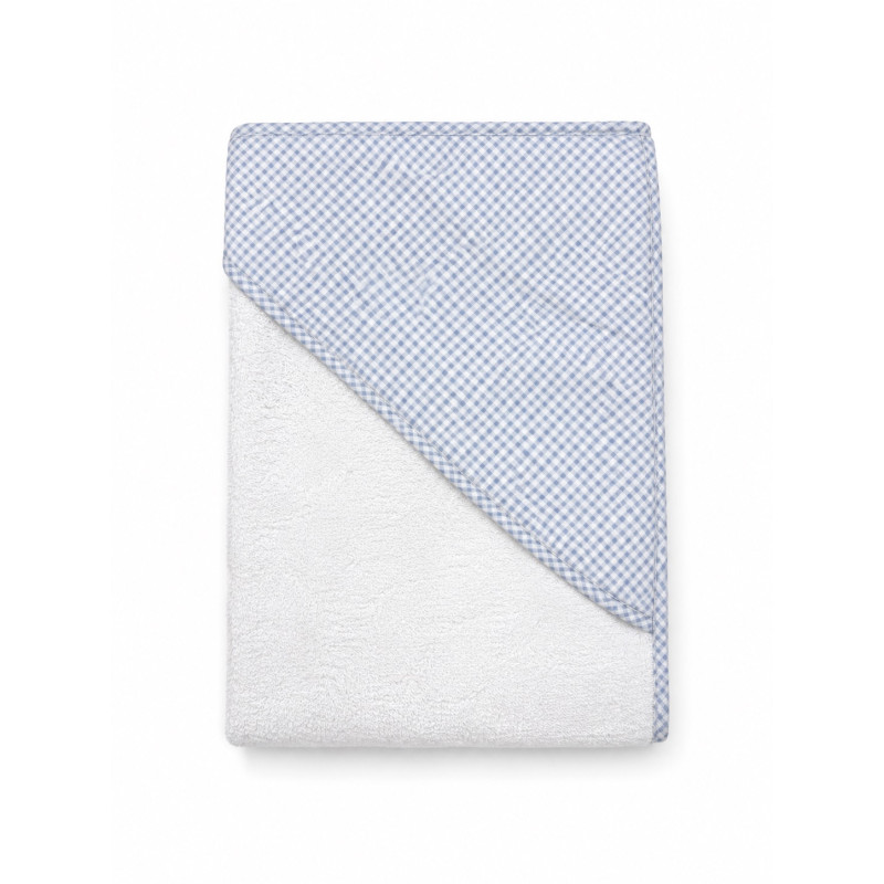 CAPA DE BAÑO + BABERO "VICHY"