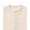 CHAQUETA PUNTO "BOLITAS"
