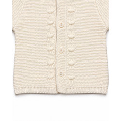 CHAQUETA PUNTO "BOLITAS"
