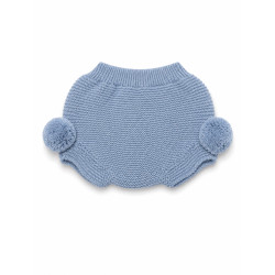 Cubrepañal Punto con Pompones - Encanto para tu Bebé