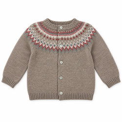 CARDIGAN JACQUARD "PRAVIA"