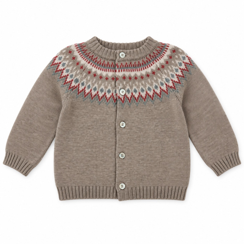 CARDIGAN JACQUARD "PRAVIA"