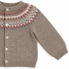 CARDIGAN JACQUARD "PRAVIA"