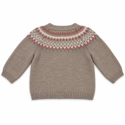 CARDIGAN JACQUARD "PRAVIA"