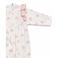 Pijama de Mujer "Arroyo" sin Cuello