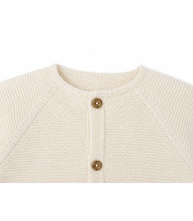 Chaqueta de Punto Natural - Estilo Elegante y Cómodo