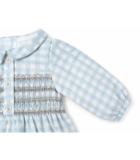 PELELE SMOCK ZAFIRO - Suave y cómodo para bebés