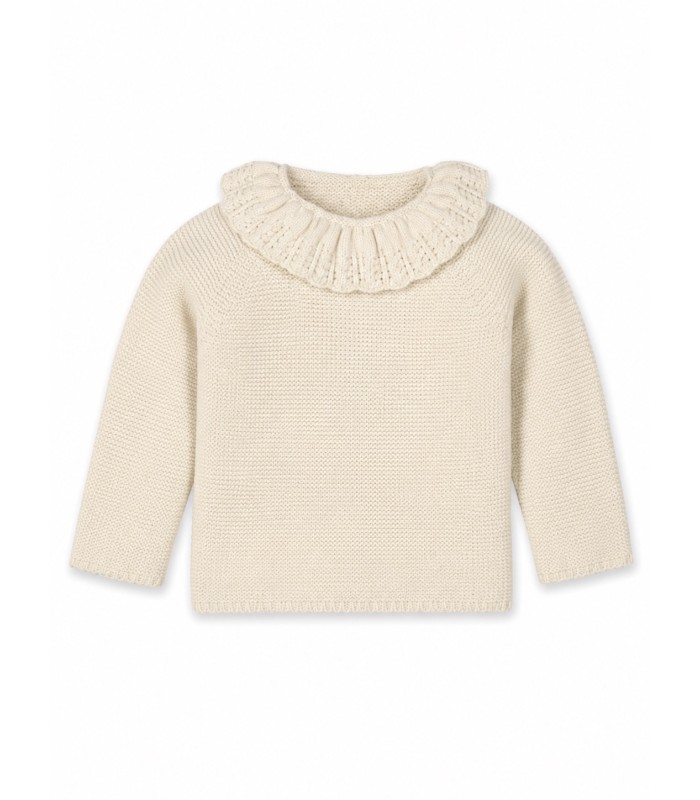 Jersey Punto con Cuello Grace - Elegante y Cómodo