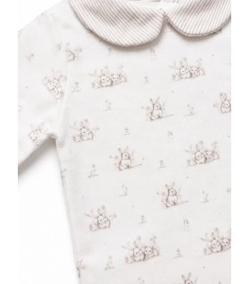 BODY "ARROYO" CUELLO BEBÉ M/L