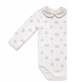 BODY "ARROYO" CUELLO BEBÉ M/L