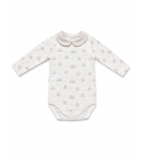 BODY "ARROYO" CUELLO BEBÉ M/L