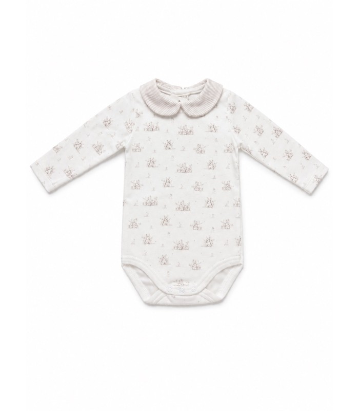 BODY "ARROYO" CUELLO BEBÉ M/L