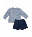 CJTO. NIÑO CAMISA Y PANTALON "LLUVIA"